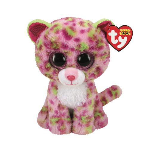 pink leopard bamse fra ty