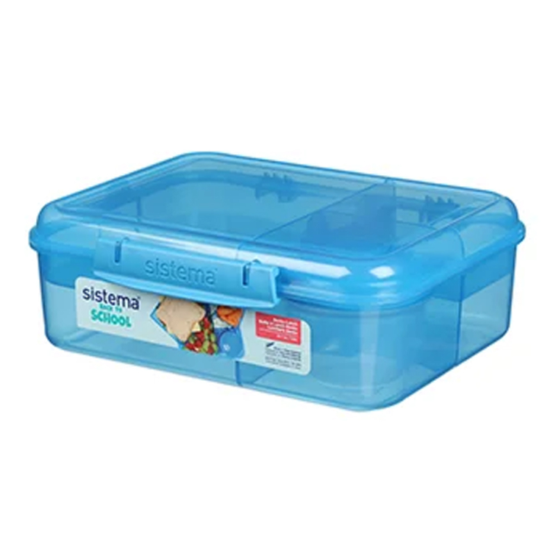 Billede af Sistema Bento Lunch Madkasse 1,65 l - Satin Sky Blue