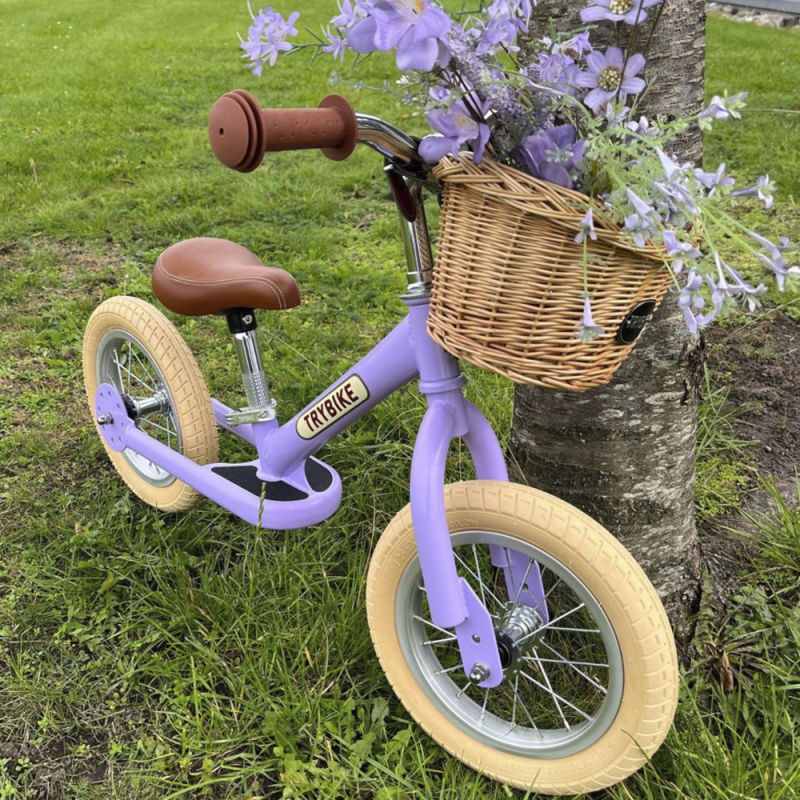 Trybike løbecykel med 3 hjul - Vintage Purple
