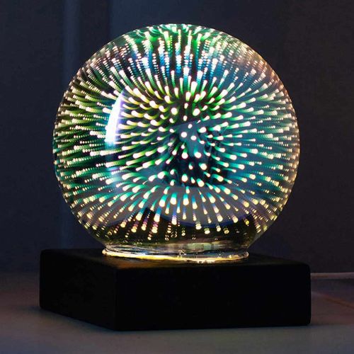 glasfiber globe lampe