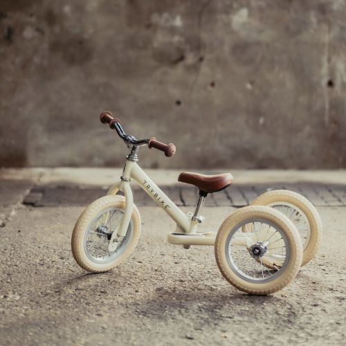 beige trybike cykel