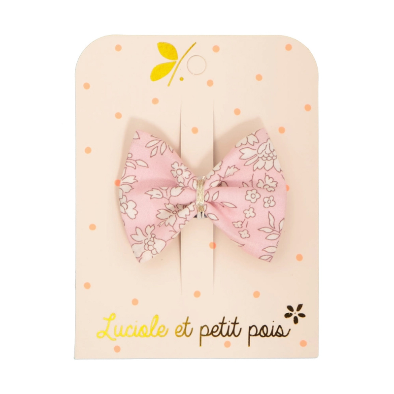 Hårsløjfe fra Luciole et Petit Pois - Liberty Capel pink