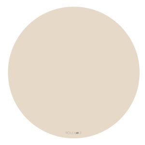 rundt nude stoleunderlag fra noui noui