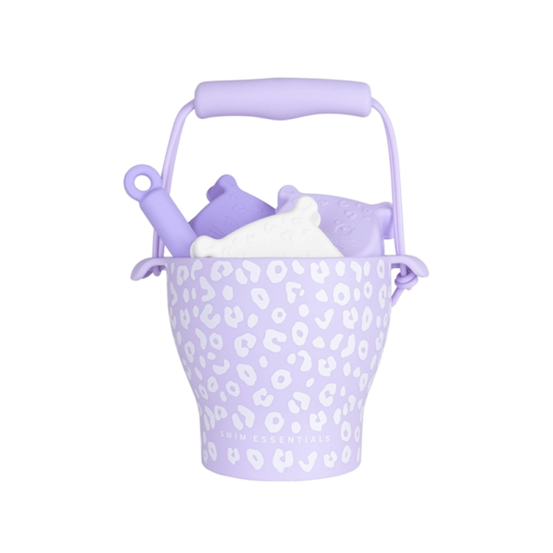 Strandspand Med Tilbehør Fra Swim Essentials Lilac Panther