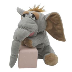 elefant hånddukke fra magni