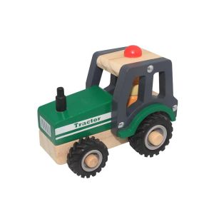 magni trætraktor med gummihjul