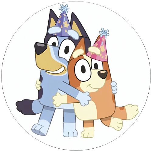 krammende bluey sukkeprint til kage