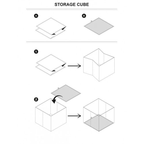 guide til foldbar opbevaringskasse