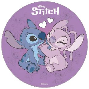 stitch og angel kageprint