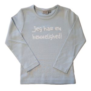 jeg har en hemmelighed t-shirt