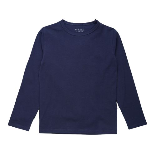 navy langærmet minymo t-shirt