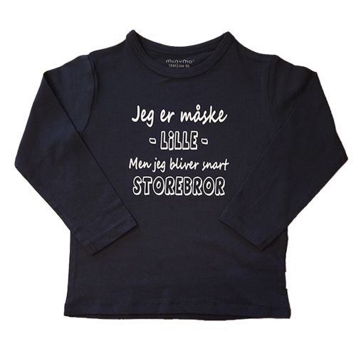 Jeg er måske lille storebror t-shirt fra Minymo