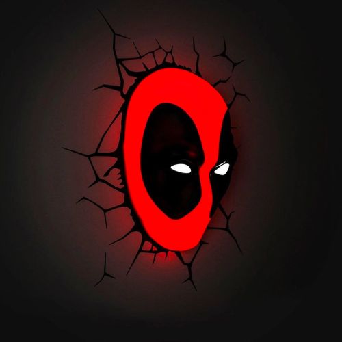 deadpool væglampe