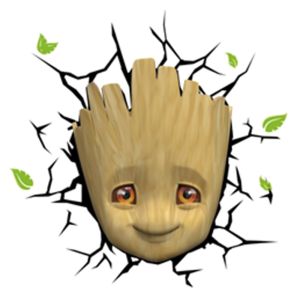 groot lampe med wallstickers