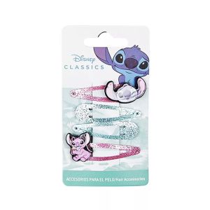 stitch og angel hårspænder