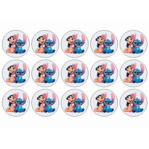lilo og stitch muffins sukkerprint