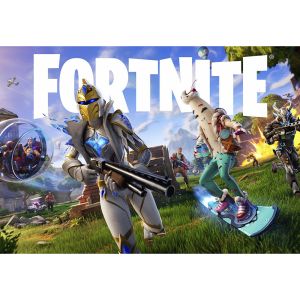 Fortnite billede til kage