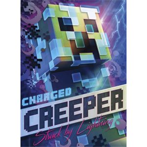 Minecraft kageprint med Creeper