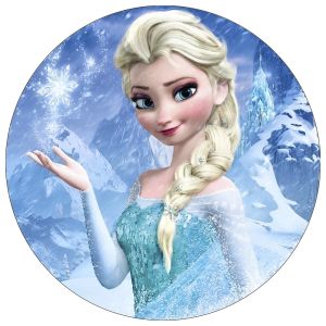 Elsa sukkerprint