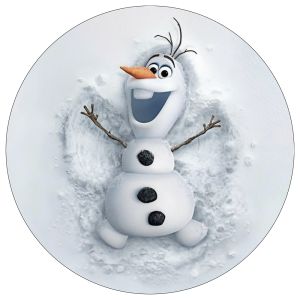 olaf sukkeprint til kage