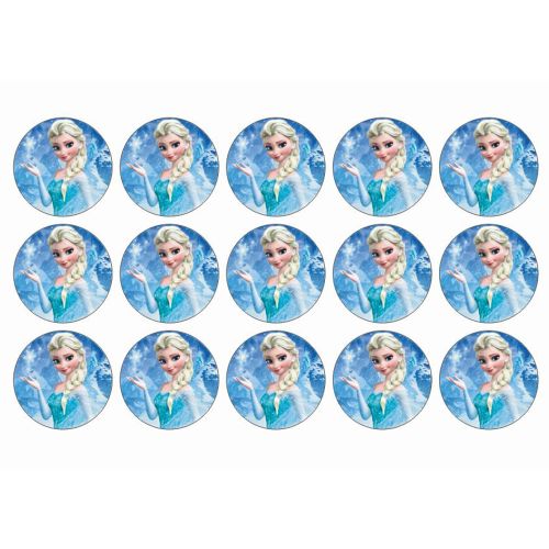 Elsa muffinskageprint