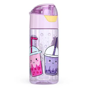 Bearfoot drikkedunk med bubble tea motiv