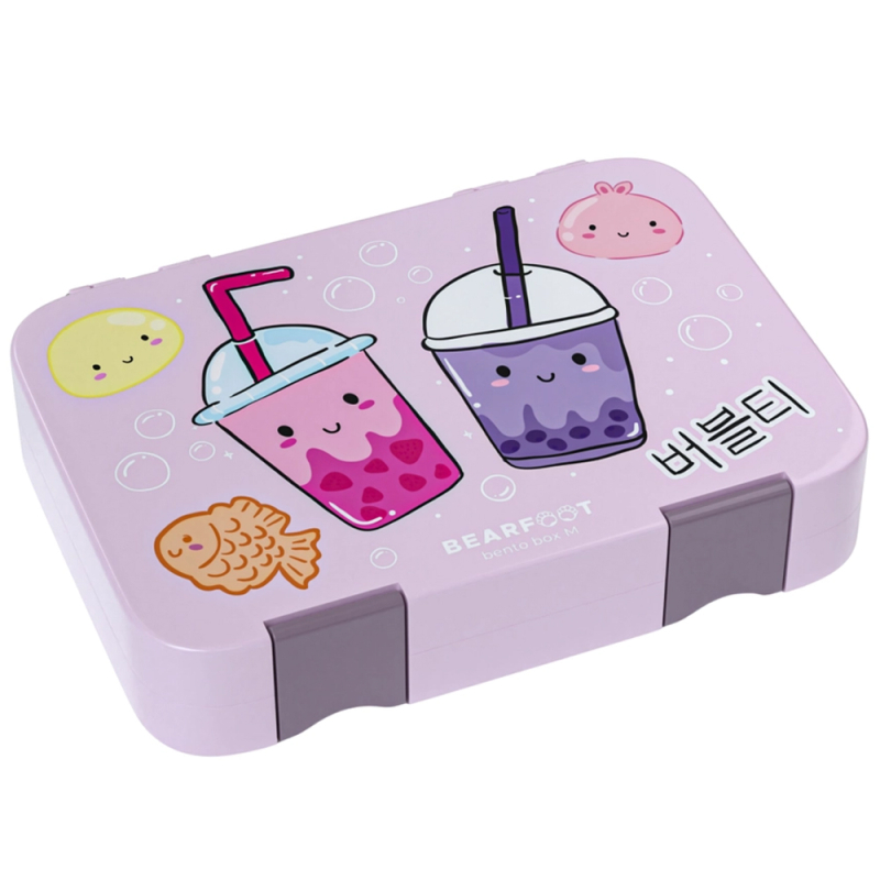 Bearfoot madkasse med rum - Bubble Tea