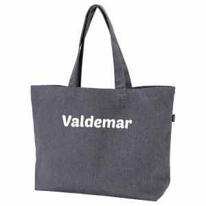 ekstra stort indkøbsnet med navn