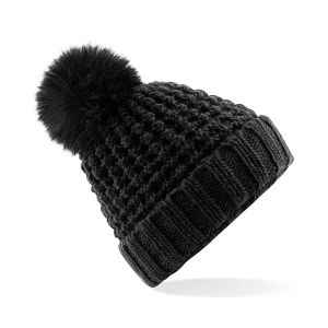 sort strikhue med kvast