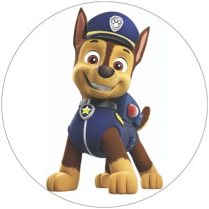 Paw patrol sukkerprint med Chase