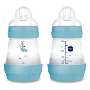 blå sutteflaske fra mam 160 ml