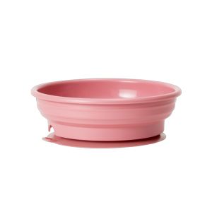 rosa skål med sugekop