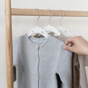 Velour børnebøjler fra 3 sprouts