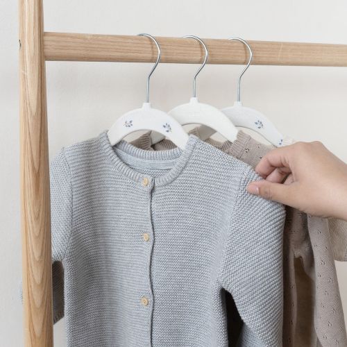 Velour børnebøjler fra 3 sprouts