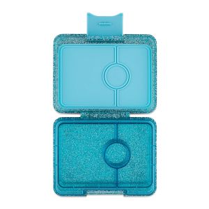 Blå glimmer madkasse fra yumbox