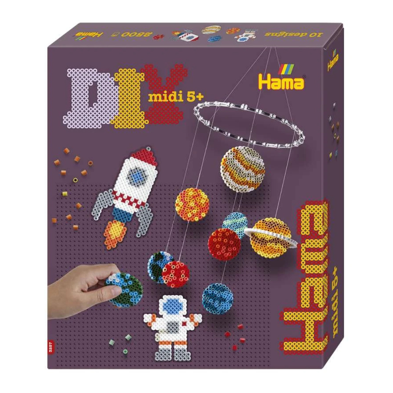 Hama gaveæske Space  – Midi perler