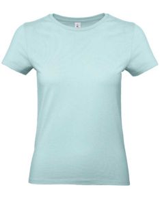 Dame t-shirt mintgrøn. B&C 190 g.