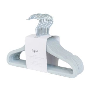 blå velour bøjler fra 3 sprouts