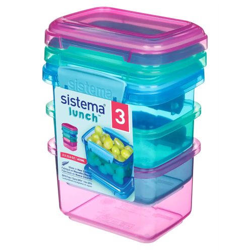 sistema sæt med 3 madkasser