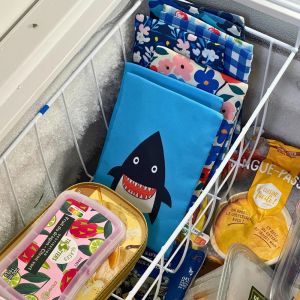 yumbox køleelementer i en fryser