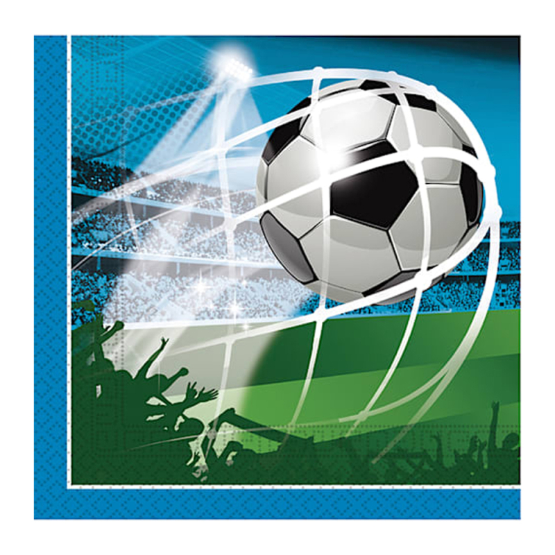 Fodbold servietter 20 stk – Goal!