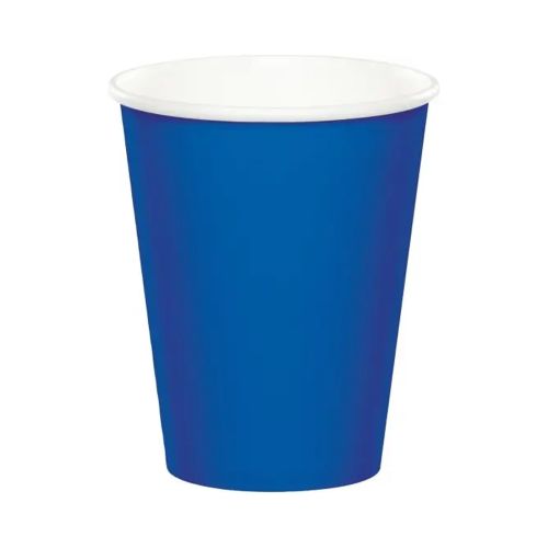blå papkrus