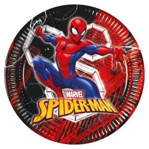 Spiderman paptallerkner