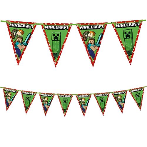 minecraft banner til fest