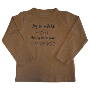 Brun storbror t-shirt