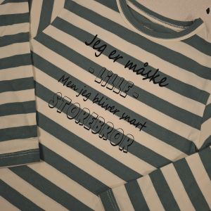 Storebror t-shirt med sødt tryk