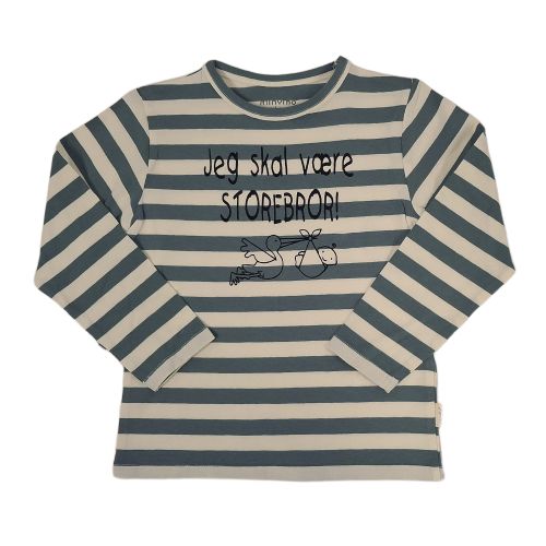stribet storebror t-shirt med lange ærmer
