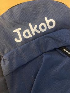 Lille Blå Taske Med Jakob