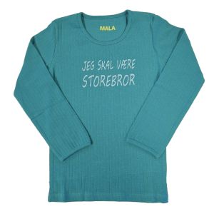 Turkis storebror t-shirt med lange ærmer