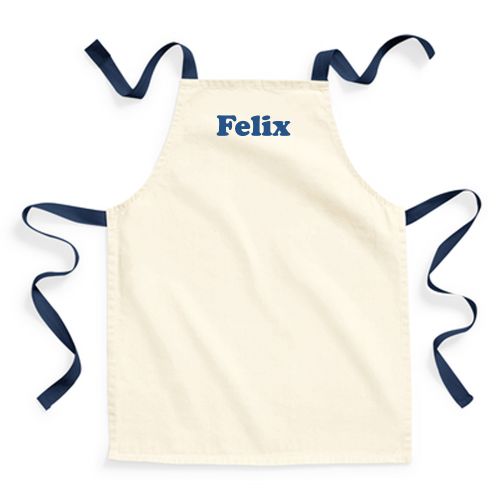 forklæde til børn med navn